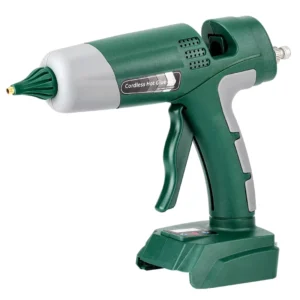 18V Cordless Hot Melt Glue Gun with 1 in Glue Sticks Single Temperature for Arts DIY Electric Heat Repair Tool