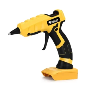 18V Electric Quick Preheat 7mm Cordless Glue Gun for Craft DIY Repair Hot Melt Glue Gun with Battery Power Source