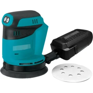 18V Lithium Ion Electric Sander for Furniture and Woodworking Polishing & Grinding Machine with Wall Power Source