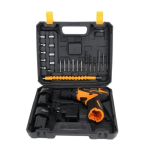18V Portable Brush Motor Electric Hand Drill Cordless Battery Power Drill