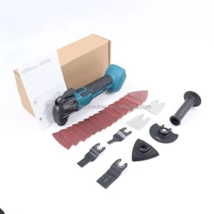 18V Quick Release Oscillating Brushless Multi Functional Tool Renovator Electric Trimmer Compatible with MK Battery