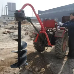 2 Stroke Gas Earth Auger 10-16 Inch Diameter 1.8m Deep High Torque for Agricultural Planting and Landscaping