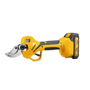 2.0Ah Lithium Battery Electric Pruning Shears Cordless 25mm Cutting Diameter SK5 High Carbon Steel Blade