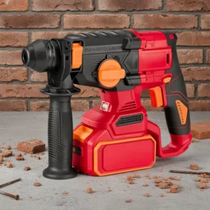 2.5J Brushless Cordless Electric Hammer Drill 20V Rotary Hammer 4800 BPM Impact Drill with Battery Included