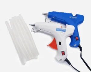 20 60 150W Hot Melt Glue Gun DIY Craft Glue Gun Kit with 10 Glue Sticks Mini Industrial Hot Glue Gun for Arts & Repairs