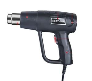 2000W DIY Handheld Hot Air Gun High Pressure Variable Temperature Control 2 Air Volume Settings Fast Industrial Electric