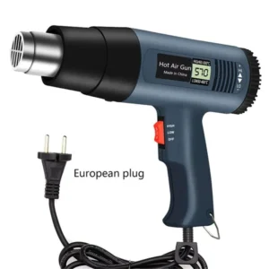 2000W Household Hot air Gun Fast Heating Temperature Adjustable for DIY and Decoration Shrinkage