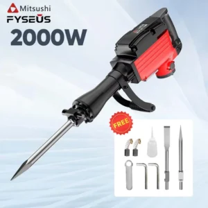 2000W Jack Hammer Demolition Heavy Duty Electric Jack Hammer Concrete Breaker Demolition Hammer Heavy Duty