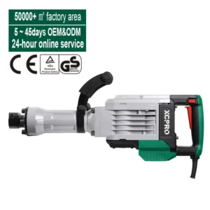 2000bpm High Power 1800W 65J Electric Breaker Demolition Hammer Drill for Heavy Construction Work