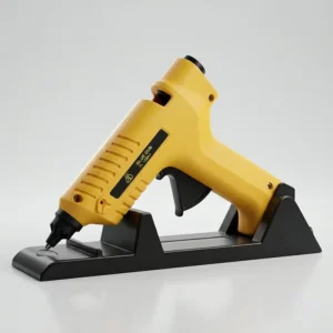 200w Cordless Glue Gun Electric Orange Corded DIY Craft Hot Melt Glue Gun with Single Temperature Aluminum Nozzle