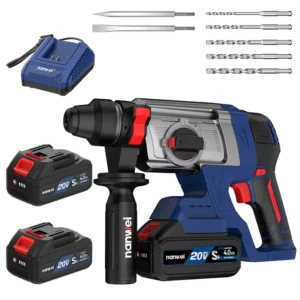 20V 1050r Electric Cordless Drill Tool Set Taladro De Impacto Brushless Rotary Power Demolition Hammer Drill