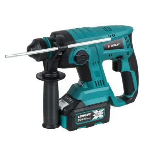 20V Brushless Battery Powered Rotary Hammer Drill Lightweight Heavy Duty Concrete Demolition Hammer