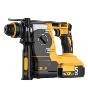 20V Cordless Electric Rotary Breaker Hammer Impact Drill Industrial Construction Tools for Concrete DIY Brushless