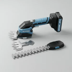 20V Cordless Handheld Electric Grass Shear and Hedge Trimmer Lithium ion Shrub Trimmer for Garden
