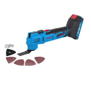 20V Cordless Oscillating Multi Tool Kit with 1.5Ah Lithium Battery for Cutting Sanding Scraping