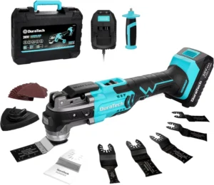 20V Cordless Oscillating Multi Tool With Quick Change Accessories Cutter Sanding Grout Removing Tool Set