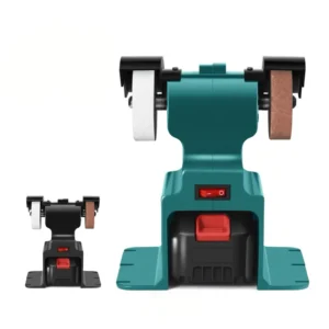 20V Lithium Ion Battery 350W Professional Electric Bench Grinder 70mm Industrial Double Wheels Sander Grinding