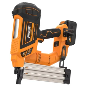 20V Lithium ion Battery Powered LDST64 Industrial DIY Heavy Duty Cordless 14 Gauge Concrete Nailer 2600 Nails Charge