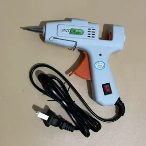 20W Mini Hot Glue Gun 7mm Nozzle Glue Gun for DIY Crafts Home Repair White