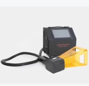 20W Portable Handheld Diamond Name Mark Fiber Laser Glasses Logo Engraver with 25000MM S Speed and 10kg Weight