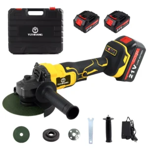21V 125mm Cordless Brushless Grinding and Polishing Handheld Electric Angle Grinder