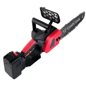 21V 1350W High Power 12 Inch Mini Single Hand Industrial DIY Electric Chainsaw with 0.325 Pitch Lithium Battery OEM Available