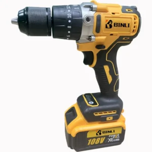 21V 13mm Steel Chuck Lithium Brushless Cordless Electric Impact Drill