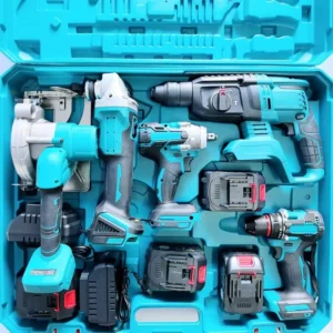 21V Brushless Rechargeable Lithium Battery Power Tool Set Brushless Drill Power Drill Set Hand Drill