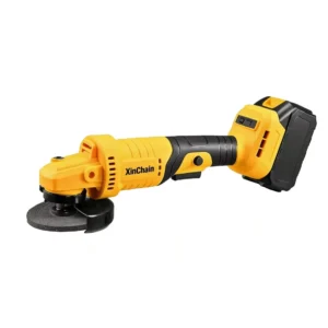 21V Cordless Angle Grinder Brushless Battery Powered Metal Cutting Grinding Tool with Trigger Switch Electric Angle Grinder