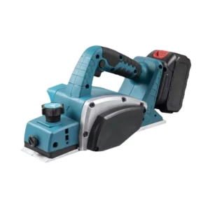 21V Cordless Electric Planer 82mm 15000RPM Wood Planer Mini Handheld Power Tool Lithium Ion Battery Brushless Motor 500W 4Ah