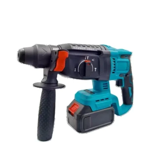21V Cordless Hammer Drill with 18V Lithium Ion Battery 1500W Power Source Electric Rotary Hammer Power Tool