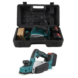 21V Electric DIY Wood Planer Machine Small Surface Polisher Brushless Motor Lithium Battery Woodworking Tools Home Use