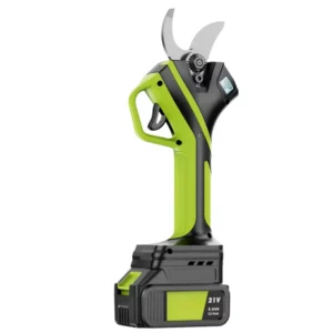 21V Electric Lopping Shears SK5 Blade 32mm Cutting Capacity Lithium Powered Battery Cordless Garden Industrial Use
