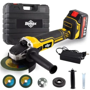 21V High power Cordless Lithium Battery Angle Grinder 125mm Electric Angle Grinder for Industrial Use
