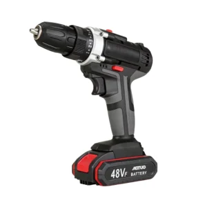 21V Lithium Battery Cordless Drill Brushless Motor 1 Drive 12A Current Square Drive 55W Portable DIY Power Tool Fast Charging