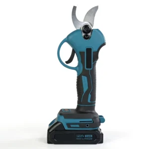 21V Lithium Battery Powered Industrial DIY Grade Pruning Shears with Anti Slip Grip and Metal Blade