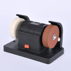 21V Mini Bench Grinder with Battery Electric Multi Purpose Grinding Machine for Metal Wood Knife Making Jewelry Buffing