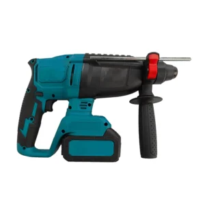 21V Rechargeable Battery-Powered Rotary Drilling Set with Brushless Motor DIY Demolition Power Hammer for Concrete Drilling