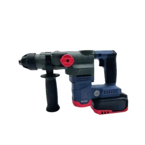 21V Rechargeable Brushless Industrial Cordless Electric Hammer Impact Drill Rotary Hammer Drill Lithium Battery SDS Max for DIY