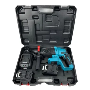 21V Rechargeable Electric Hammer Drill Industrial Power DIY Rotary Impact Drill Perforator Cordless Battery Source