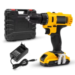 21V Variable Speed Cordless Drill Screwdriver Electric Hand Drill Brushed Motor 10mm Chuck Household Power Tool