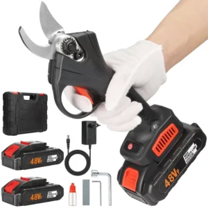 21v Cordless Pruner Lithium Ion Electric Pruning Shears Pruning Garden Scissors Tree Cutter