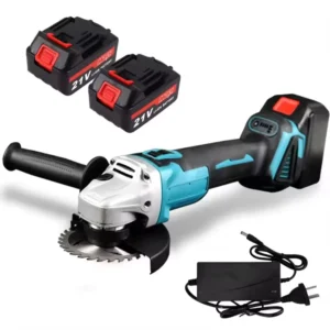 21v Lithium Battery Industrial Brushless Cordless Angle Grinder 100 125mm Grinding Disc Multi Function Metal Cutting Machine