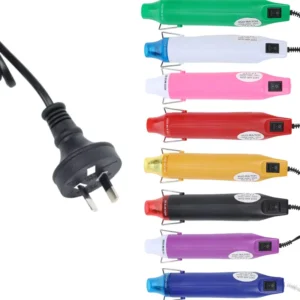 220V 300W Digital Temperature Display Handheld Hot Air Gun Electric DIY Setups 3-Year Warranty