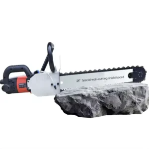 220V Concrete Chainsaw With Diamond Chain Saw Handheld Reinforced Concrete Cutting Chain Saw Machine