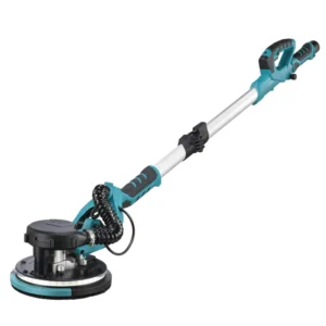 220V DIY Industrial Electric Polishing Sander Home Use Long Pole Foldable Double Lamp Belt Wall Sandpaper Putty Tool