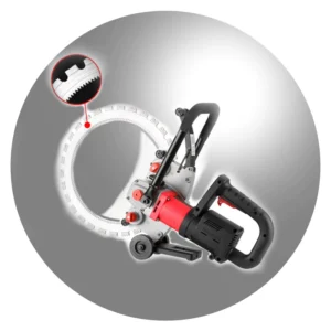 220V High Power Electric Concrete Cutting Machine with Engine & Pump 12 inch Blade High Efficiency Wall Slotting Tool