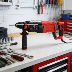 220V Professional Industrial Impact Drill Power Tool Set Wired Electric Hilt Rotary Hammer Drill