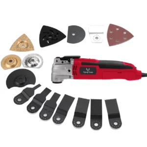 220v 300w Electric Oscillating Multi Function Tools Hand held Corded Oscillating Tool Kit With Blades