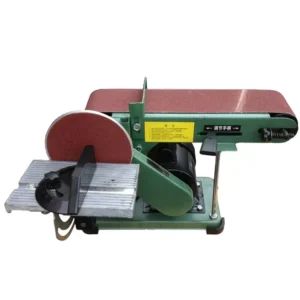 220v Bench Top Sander Multifunctional Sand Belt Grinder Adjustable Angle Grinding and Polishing